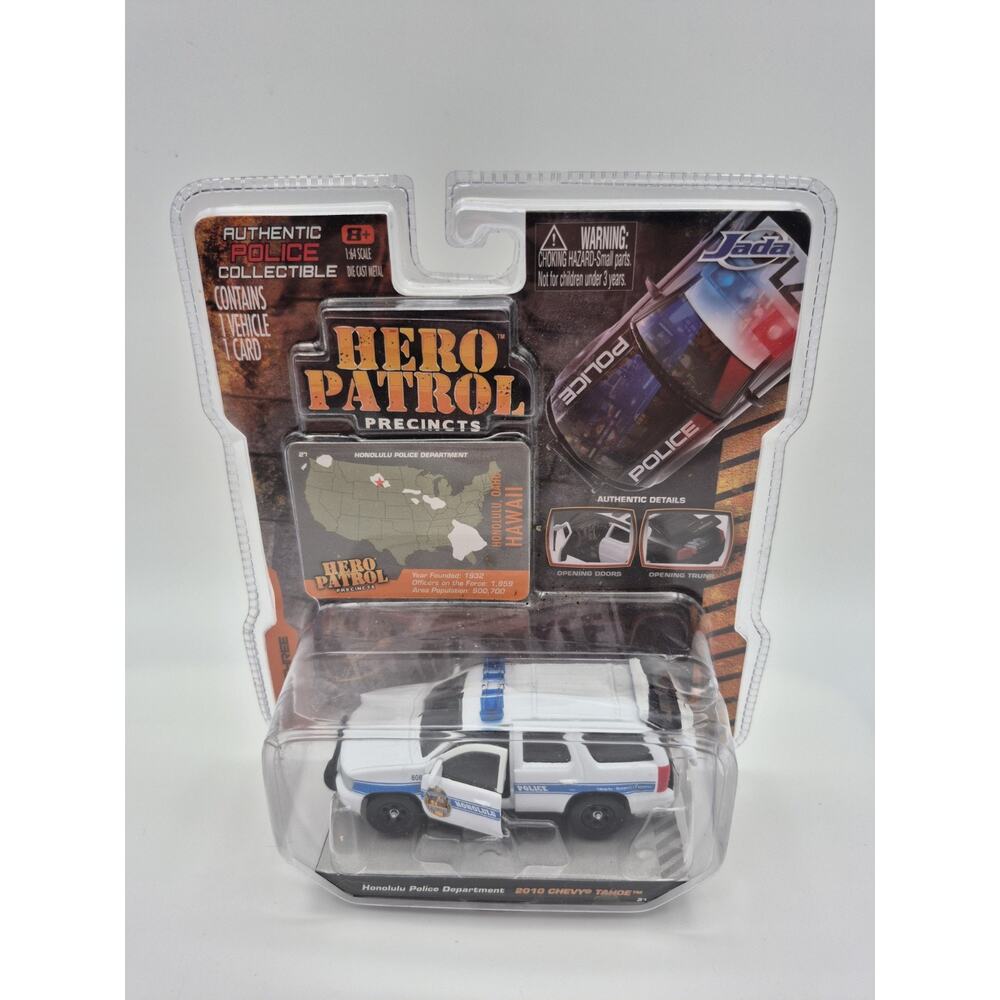 JADA Hero Patrol Precincts Honolulu Police Department 2010 Chevy Tahoe Brand New